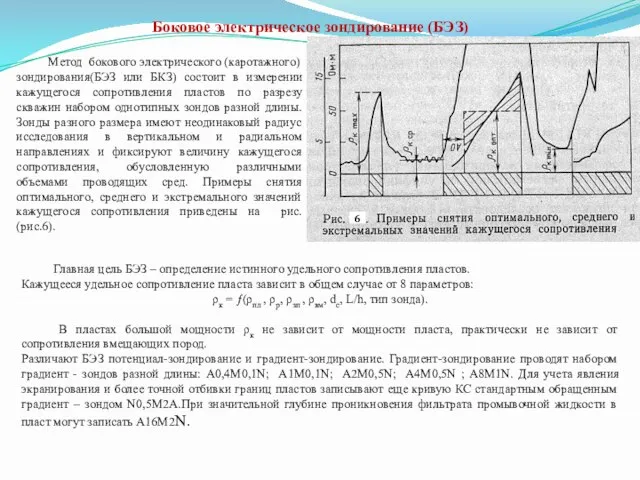 Боковое электрическое зондирование (БЭЗ) Метод бокового электрического (каротажного)зондирования(БЭЗ или БКЗ) состоит