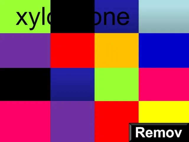 Remove xylophone