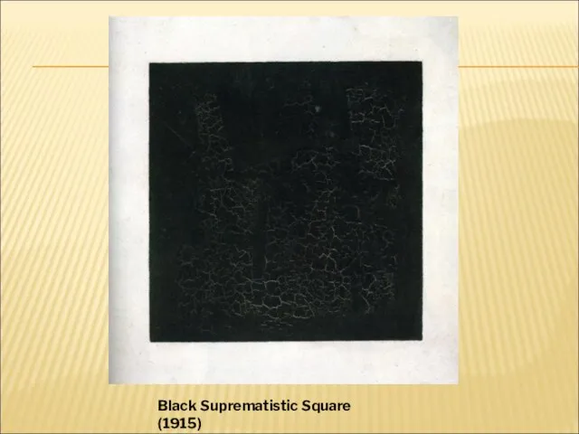Black Suprematistic Square (1915)