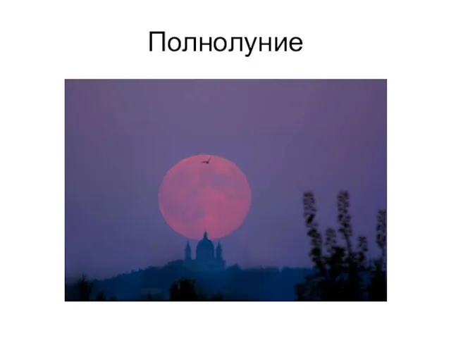 Полнолуние