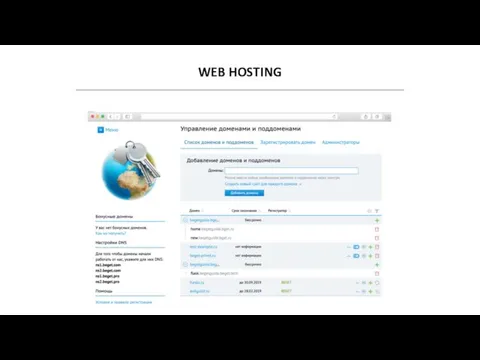 WEB HOSTING