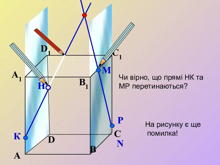 А В С D А1 D1 С1 B1 Чи вірно, що