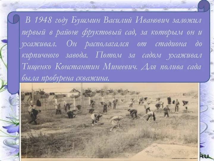 В 1951 году начал работать кирпичный завод В 1948 году Бушмин