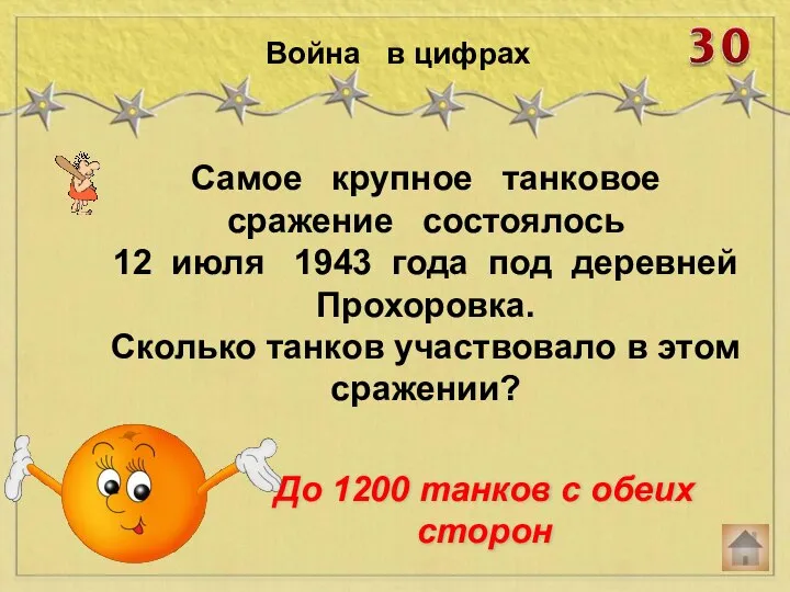 Самое крупное танковое сражение состоялось 12 июля 1943 года под деревней