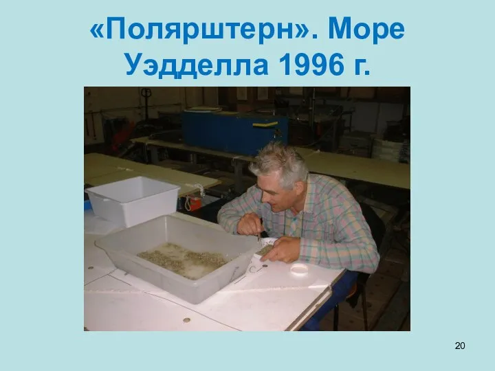 «Полярштерн». Море Уэдделла 1996 г.