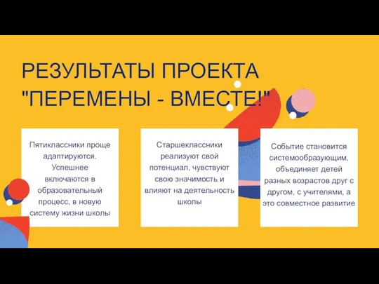 Пятиклассники проще адаптируются. Успешнее включаются в образовательный процесс, в новую систему