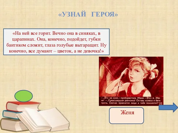 «УЗНАЙ ГЕРОЯ» «На ней все горит. Вечно она в синяках, в