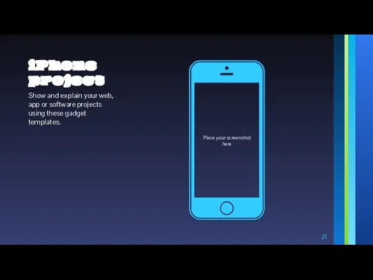 Place your screenshot here iPhone project Show and explain your web,