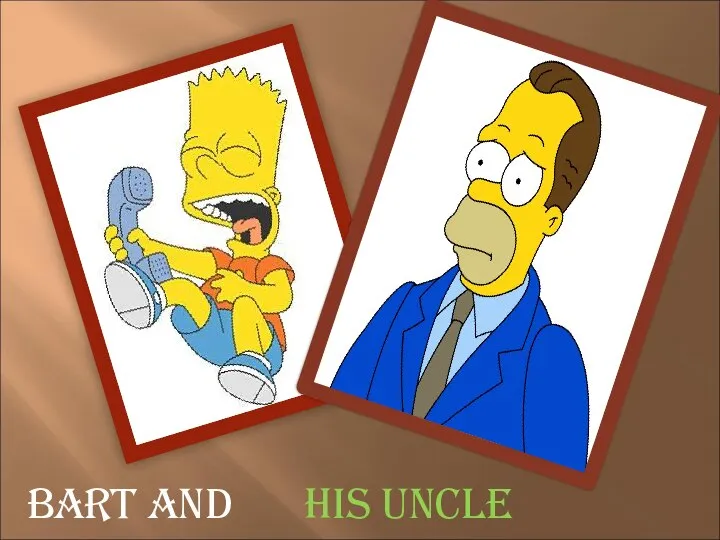 Bart and his uncle