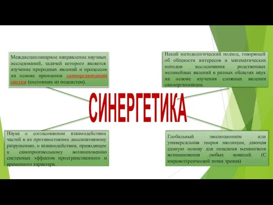 Междисциплинарное направление научных исследований, задачей которого является изучение природных явлений и