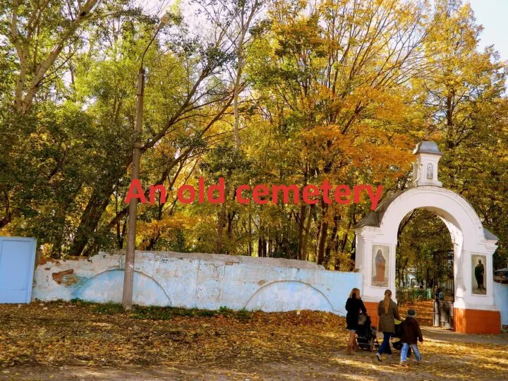 An old cemetery