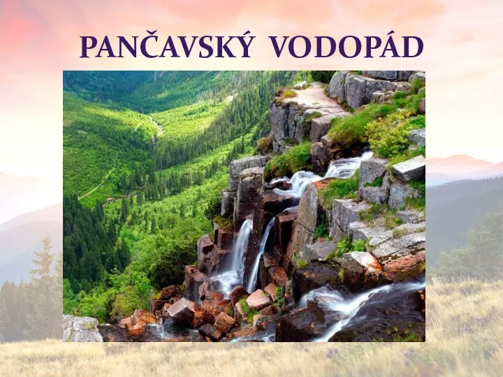 PANČAVSKÝ VODOPÁD