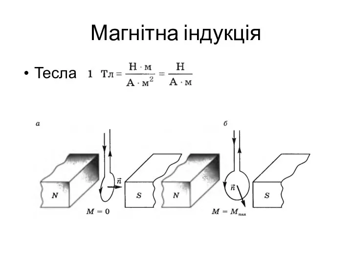 Магнітна індукція Тесла