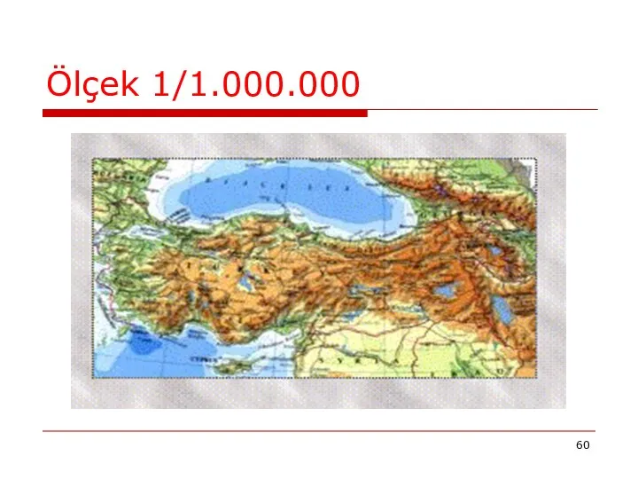 Ölçek 1/1.000.000