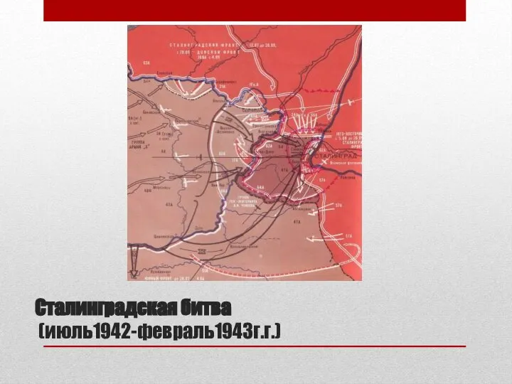 Сталинградская битва (июль1942-февраль1943г.г.)