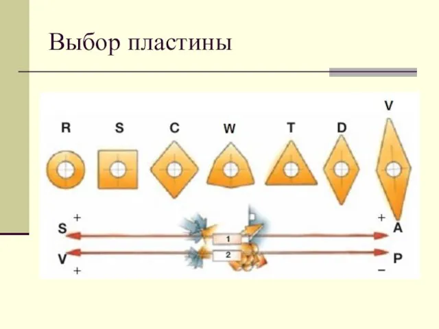 Выбор пластины