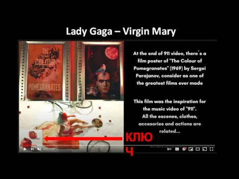 Lady Gaga – Virgin Mary КЛЮЧ