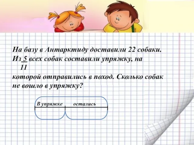 На базу в Антарктиду доставили 22 собаки. Из 5 всех собак