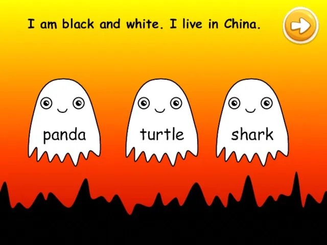 I am black and white. I live in China.