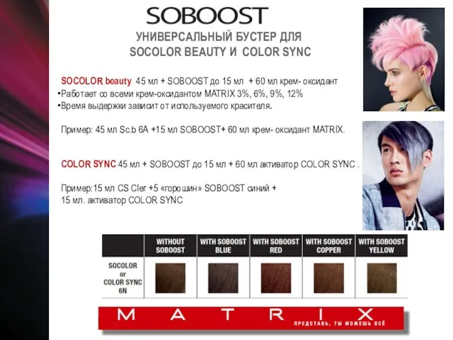 SOCOLOR beauty 45 мл + SOBOOST до 15 мл + 60