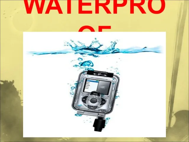 WATERPROOF