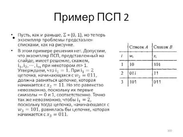 Пример ПСП 2