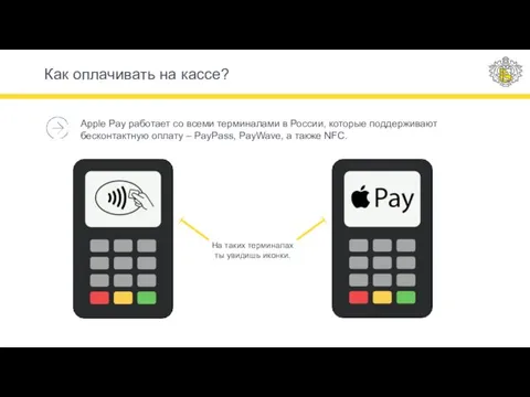 Как оплачивать на кассе? Apple Pay работает со всеми терминалами в