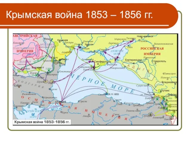 Крымская война 1853 – 1856 гг.