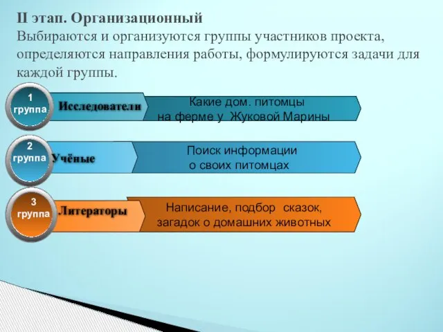 Какие дом. питомцы на ферме у Жуковой Марины 1 группа Исследователи