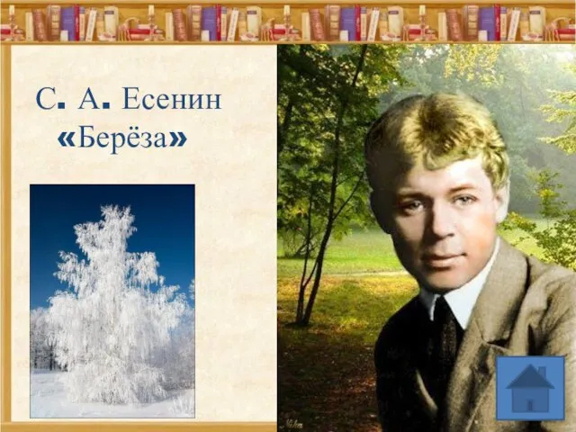 С. А. Есенин «Берёза»