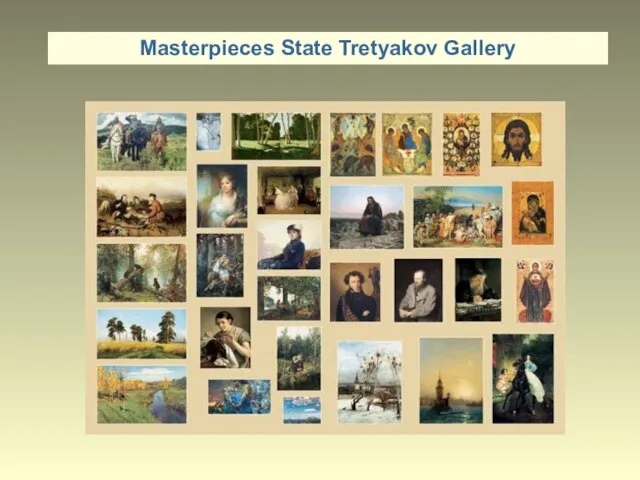 Masterpieces State Tretyakov Gallery