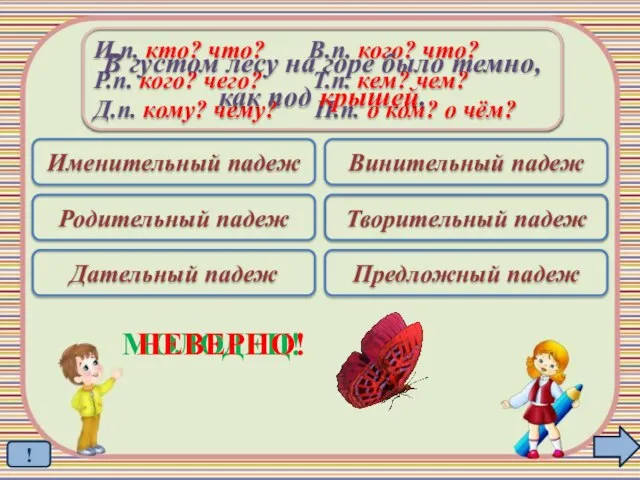 Именительный падеж Родительный падеж Дательный падеж Винительный падеж Творительный падеж Предложный