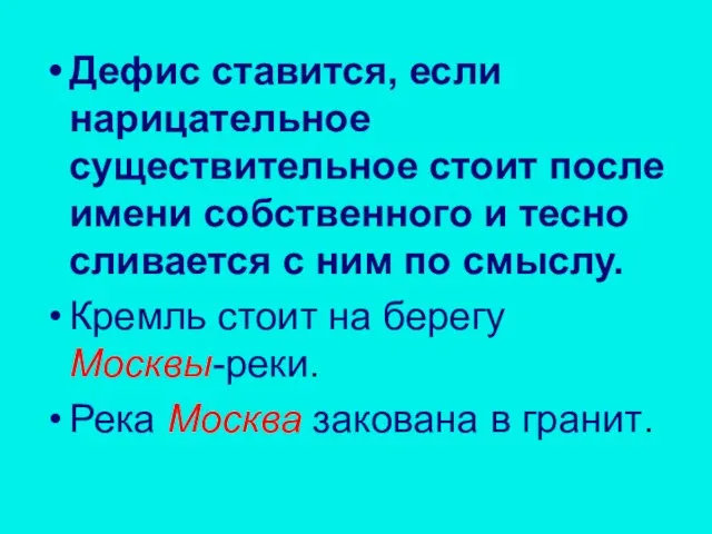 Дефис ставится, если нарицательное существительное стоит после имени собственного и тесно