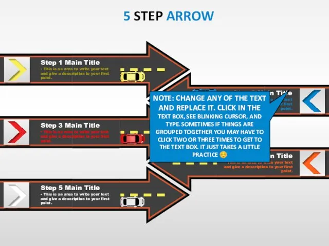 5 STEP ARROW Step 1 Main Title - This is an