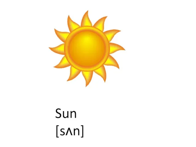 Sun [sʌn]