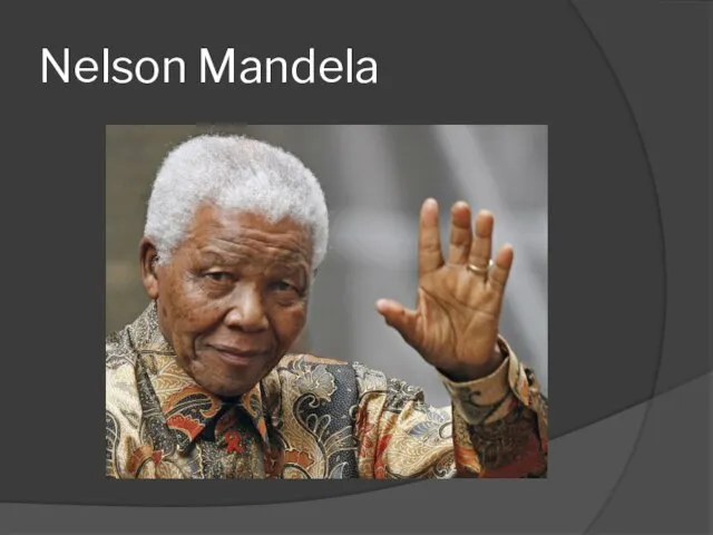 Nelson Mandela