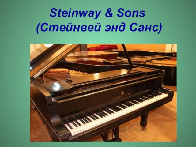 Steinway & Sons (Стейнвей энд Санс)