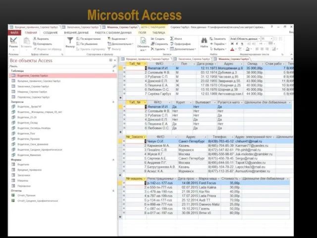 Microsoft Access