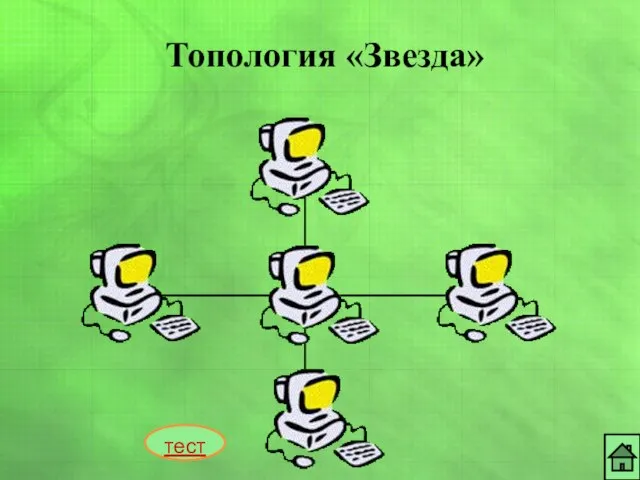 Топология «Звезда» тест