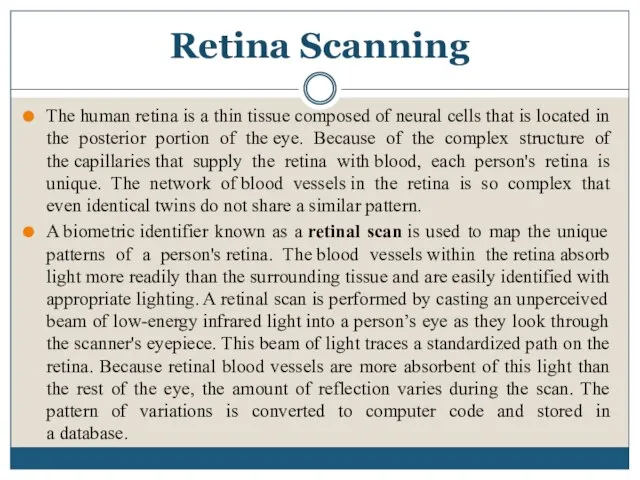 The human retina is a thin tissue composed of neural cells