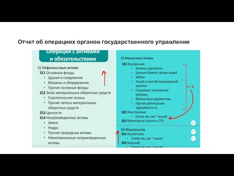 Отчет об операциях органов государственного управления