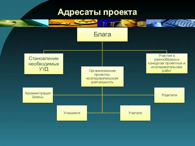 Адресаты проекта