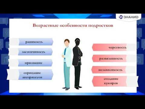 Возрастные особенности подростков