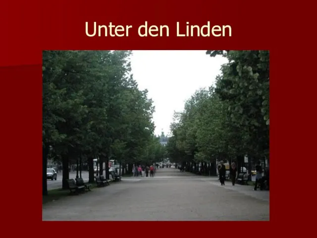 Unter den Linden