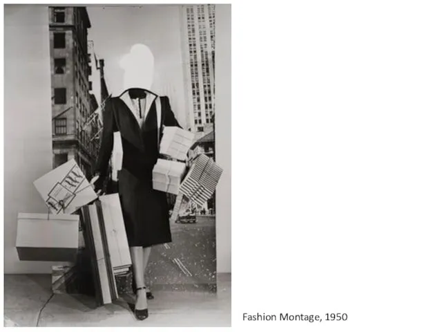 Fashion Montage, 1950