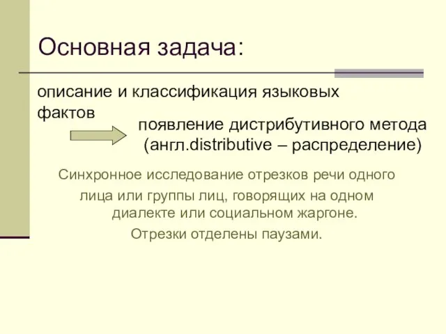 Синхронное исследование отрезков речи одного лица или группы лиц, говорящих на