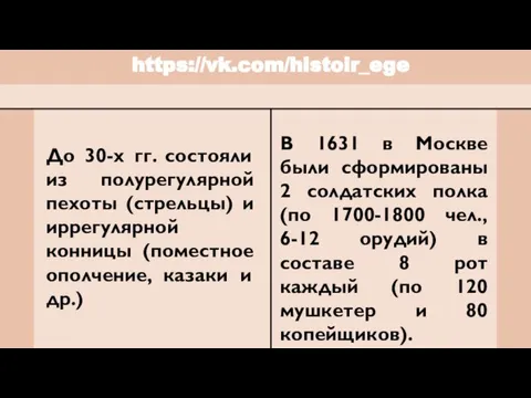 До 30-х гг. состояли из полурегулярной пехоты (стрельцы) и иррегулярной конницы