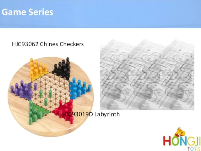 HJC93062 Chines Checkers HJC93019D Labyrinth Game Series