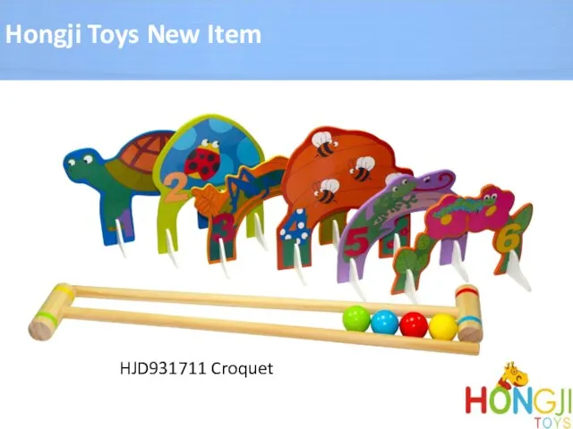 Hongji Toys New Item HJD931711 Croquet