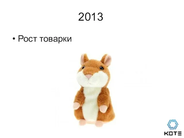 2013 Рост товарки